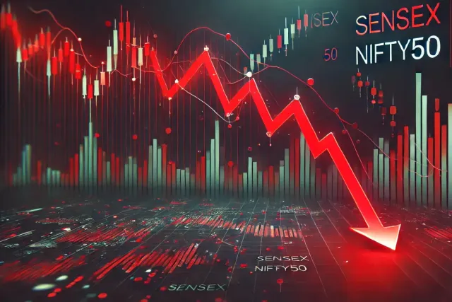 Stock Market Plunges: Sensex Falls 1,300 Points, Nifty Slips Below 23,600; HMPV Virus Concerns Among Key Reasons for Selloff